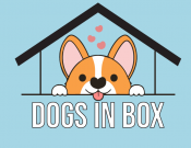 Projekt graficzny, nazwa firmy, tworzenie logo firm Logo dla marki Dogs in box - natalu_264