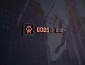 Projekt graficzny, nazwa firmy, tworzenie logo firm Logo dla marki Dogs in box - PP.BB.