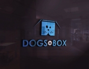 Projekt graficzny, nazwa firmy, tworzenie logo firm Logo dla marki Dogs in box - felipewwa