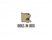 Projekt graficzny, nazwa firmy, tworzenie logo firm Logo dla marki Dogs in box - malsta