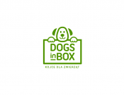 Projekt graficzny, nazwa firmy, tworzenie logo firm Logo dla marki Dogs in box - nexart