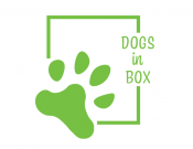 Projekt graficzny, nazwa firmy, tworzenie logo firm Logo dla marki Dogs in box - doommii