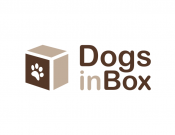 Projekt graficzny, nazwa firmy, tworzenie logo firm Logo dla marki Dogs in box - Wiruz