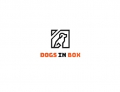 Projekt graficzny, nazwa firmy, tworzenie logo firm Logo dla marki Dogs in box - TomaszKruk