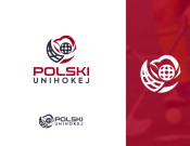 Projekt graficzny, nazwa firmy, tworzenie logo firm Logo dla Polskiego Związku Unihokeja - Johan
