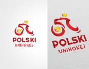 Projekt graficzny, nazwa firmy, tworzenie logo firm Logo dla Polskiego Związku Unihokeja - Treble