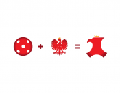 Projekt graficzny, nazwa firmy, tworzenie logo firm Logo dla Polskiego Związku Unihokeja - hoy03