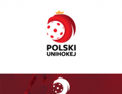 Projekt graficzny, nazwa firmy, tworzenie logo firm Logo dla Polskiego Związku Unihokeja - hoy03