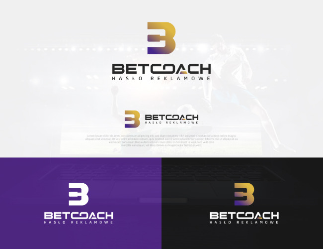 Projektowanie logo dla firm,  Logo dla serwisu Betcoach.com, logo firm - barbequeue