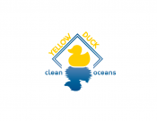 Projekt graficzny, nazwa firmy, tworzenie logo firm Yellow Duck - Clean Oceans - Mixtura