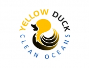 Projekt graficzny, nazwa firmy, tworzenie logo firm Yellow Duck - Clean Oceans - kotarska