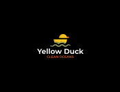 Projekt graficzny, nazwa firmy, tworzenie logo firm Yellow Duck - Clean Oceans - absdesign