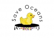 Projekt graficzny, nazwa firmy, tworzenie logo firm Yellow Duck - Clean Oceans - Smartakus