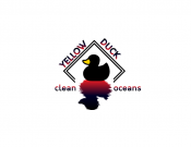 Projekt graficzny, nazwa firmy, tworzenie logo firm Yellow Duck - Clean Oceans - Mixtura
