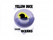 Projekt graficzny, nazwa firmy, tworzenie logo firm Yellow Duck - Clean Oceans - delicatorum