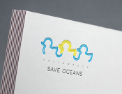 Projekt graficzny, nazwa firmy, tworzenie logo firm Yellow Duck - Clean Oceans - Monika N