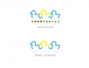 Projekt graficzny, nazwa firmy, tworzenie logo firm Yellow Duck - Clean Oceans - Monika N