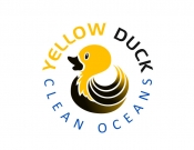 Projekt graficzny, nazwa firmy, tworzenie logo firm Yellow Duck - Clean Oceans - kotarska