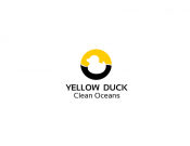 Projekt graficzny, nazwa firmy, tworzenie logo firm Yellow Duck - Clean Oceans - tolek.banan