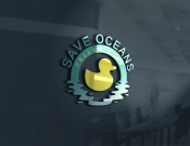 Projekt graficzny, nazwa firmy, tworzenie logo firm Yellow Duck - Clean Oceans - tejeda