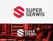 Projekt graficzny, nazwa firmy, tworzenie logo firm Logo Super Serwis - kmachalski