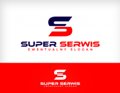 Projekt graficzny, nazwa firmy, tworzenie logo firm Logo Super Serwis - GraphicDesigner