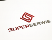 Projekt graficzny, nazwa firmy, tworzenie logo firm Logo Super Serwis - radofreshdesign