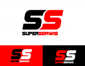 Projekt graficzny, nazwa firmy, tworzenie logo firm Logo Super Serwis - jeskatoja