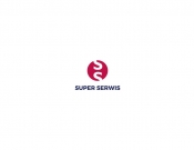 Projekt graficzny, nazwa firmy, tworzenie logo firm Logo Super Serwis - blanko