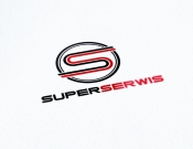 Projekt graficzny, nazwa firmy, tworzenie logo firm Logo Super Serwis - noon