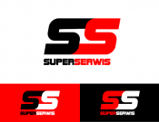 Projekt graficzny, nazwa firmy, tworzenie logo firm Logo Super Serwis - jeskatoja