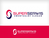 Projekt graficzny, nazwa firmy, tworzenie logo firm Logo Super Serwis - GraphicDesigner