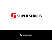 Projekt graficzny, nazwa firmy, tworzenie logo firm Logo Super Serwis - Kotek_Bazgrotek
