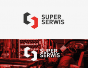 Projekt graficzny, nazwa firmy, tworzenie logo firm Logo Super Serwis - kmachalski