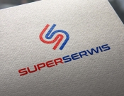 Projekt graficzny, nazwa firmy, tworzenie logo firm Logo Super Serwis - JEDNOSTKA  KREATYWNA