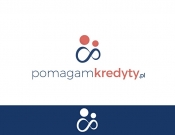 Projekt graficzny, nazwa firmy, tworzenie logo firm Logo dla PomagamKredyty.pl - MMgraf