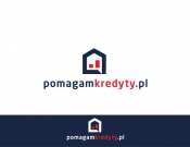 Projekt graficzny, nazwa firmy, tworzenie logo firm Logo dla PomagamKredyty.pl - stone