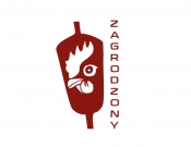 Projekt graficzny, nazwa firmy, tworzenie logo firm Logo dla restauracji 'ZAGRODZONY' - kotarska