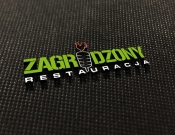 Projekt graficzny, nazwa firmy, tworzenie logo firm Logo dla restauracji 'ZAGRODZONY' - noon