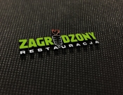 Projekt graficzny, nazwa firmy, tworzenie logo firm Logo dla restauracji 'ZAGRODZONY' - noon