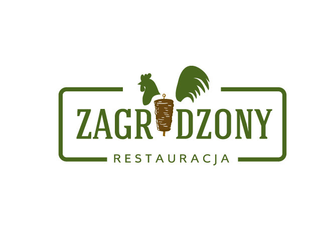 Projektowanie logo dla firm,  Logo dla restauracji 'ZAGRODZONY', logo firm - Natka007