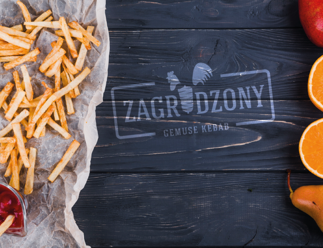 Projektowanie logo dla firm,  Logo dla restauracji 'ZAGRODZONY', logo firm - Natka007