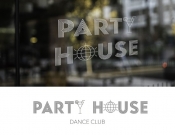 Projekt graficzny, nazwa firmy, tworzenie logo firm Logo - Dyskoteka, Club-  PARTY HOUSE - wikmate