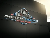 projektowanie logo oraz grafiki online Logo - Dyskoteka, Club-  PARTY HOUSE