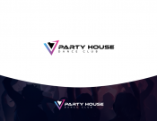 Projekt graficzny, nazwa firmy, tworzenie logo firm Logo - Dyskoteka, Club-  PARTY HOUSE - Butryk