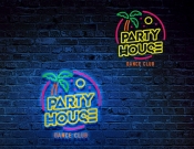 Projekt graficzny, nazwa firmy, tworzenie logo firm Logo - Dyskoteka, Club-  PARTY HOUSE - Treble