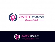 Projekt graficzny, nazwa firmy, tworzenie logo firm Logo - Dyskoteka, Club-  PARTY HOUSE - stone