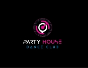 Projekt graficzny, nazwa firmy, tworzenie logo firm Logo - Dyskoteka, Club-  PARTY HOUSE - stone