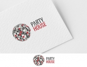 Projekt graficzny, nazwa firmy, tworzenie logo firm Logo - Dyskoteka, Club-  PARTY HOUSE - oliwia.aleksandra