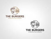 Projekt graficzny, nazwa firmy, tworzenie logo firm Logo dla lokalu THE BURGERS - Treble